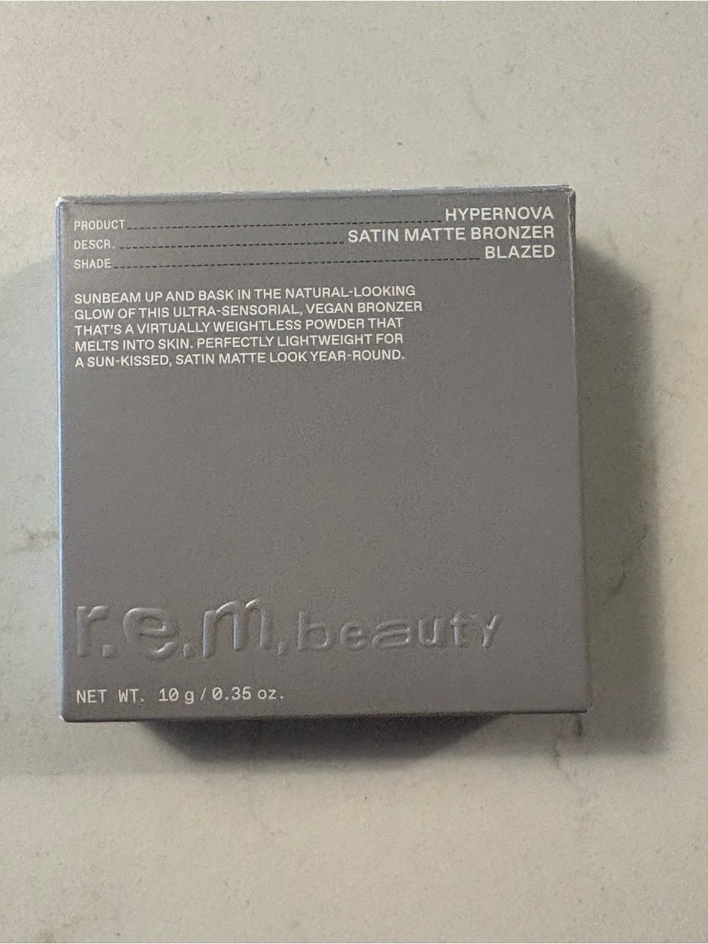 REM BEAUTY - Hypernova Satin Matte Bronzer - Blazed